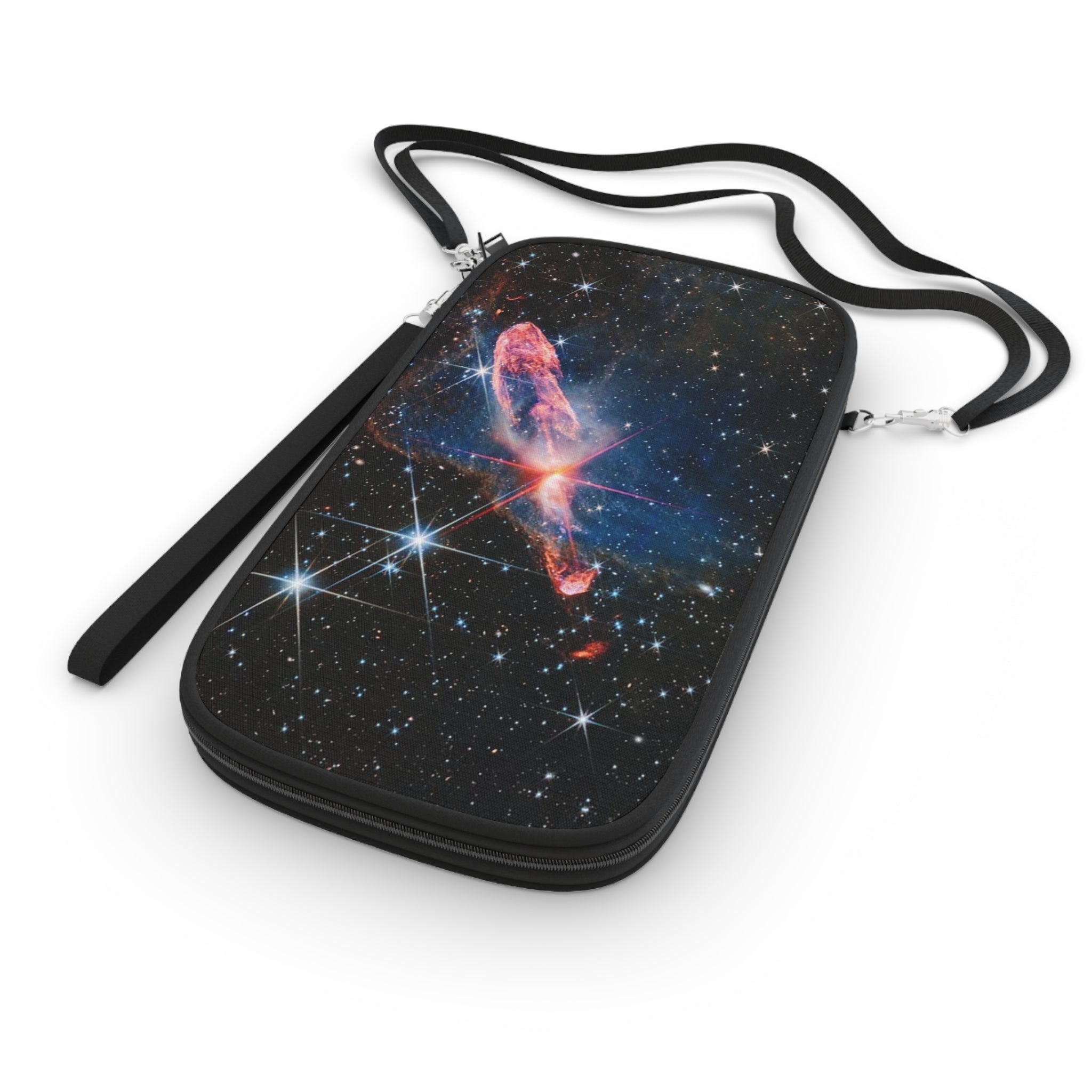 Cosmic Nebula Passport Wallet | Space Galaxy Stars Travel Accessory