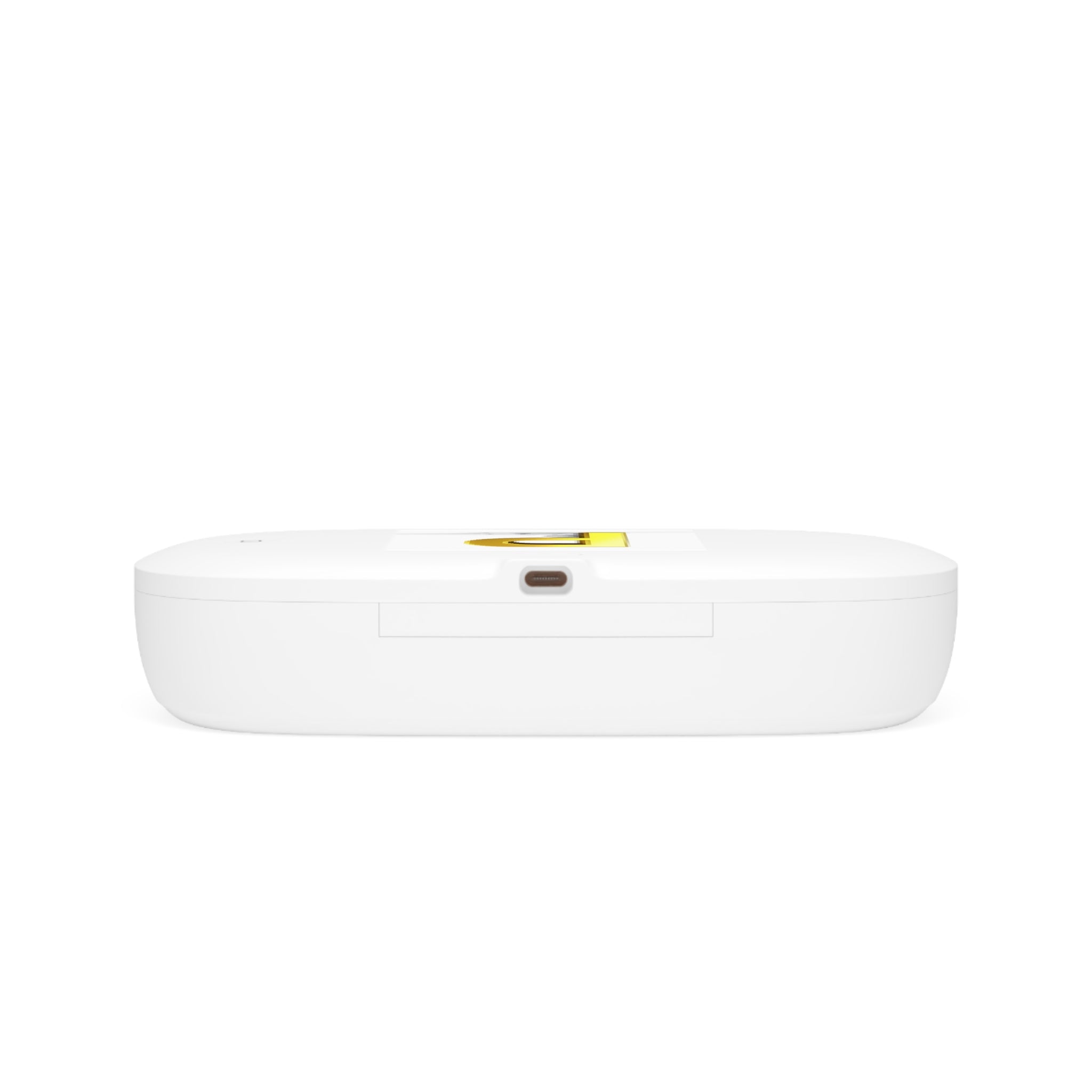 Gold Letter P Monogram Phone Sanitizer and Wireless Charging Pad | UV Clean Charger