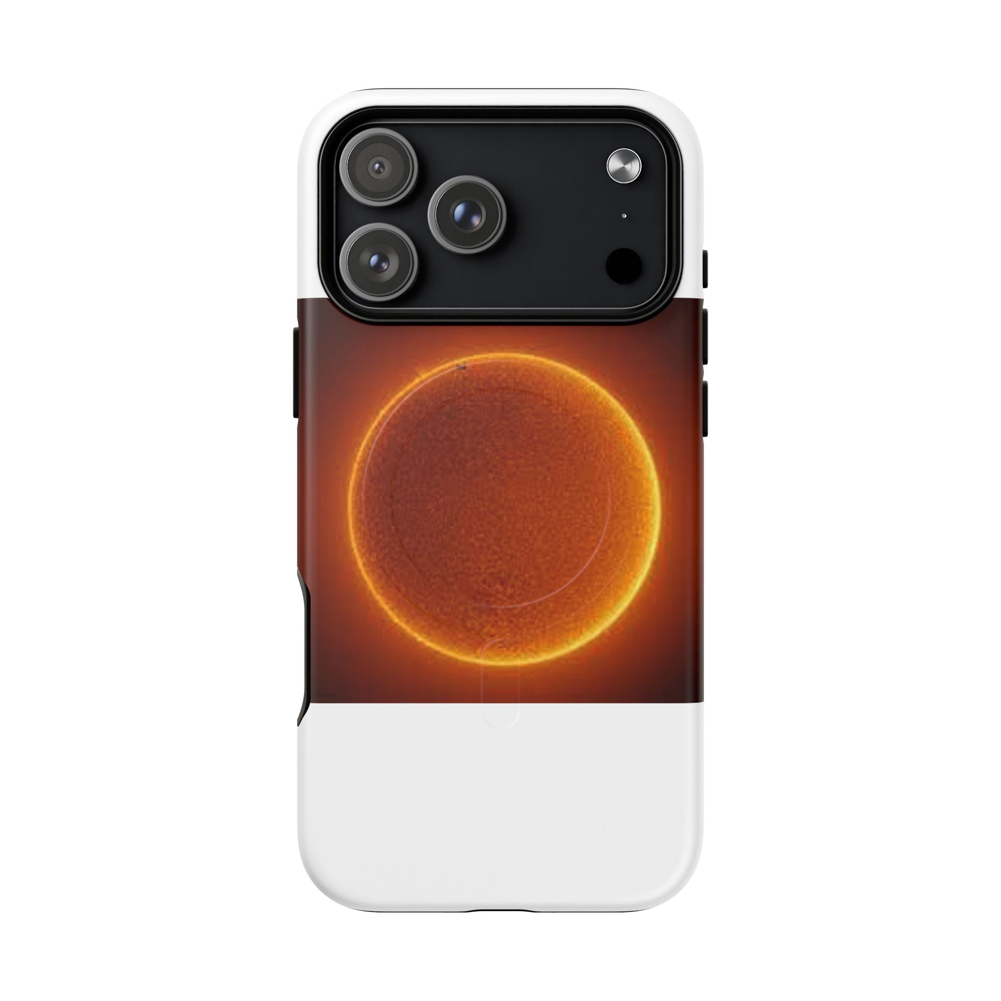 Coque de téléphone luminescente pour éclipse solaire | Coque magnétique résistante