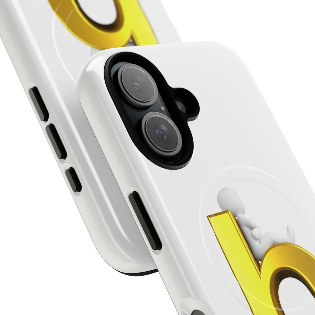 Gold Letter B Phone Case | Tough Magnetic Case