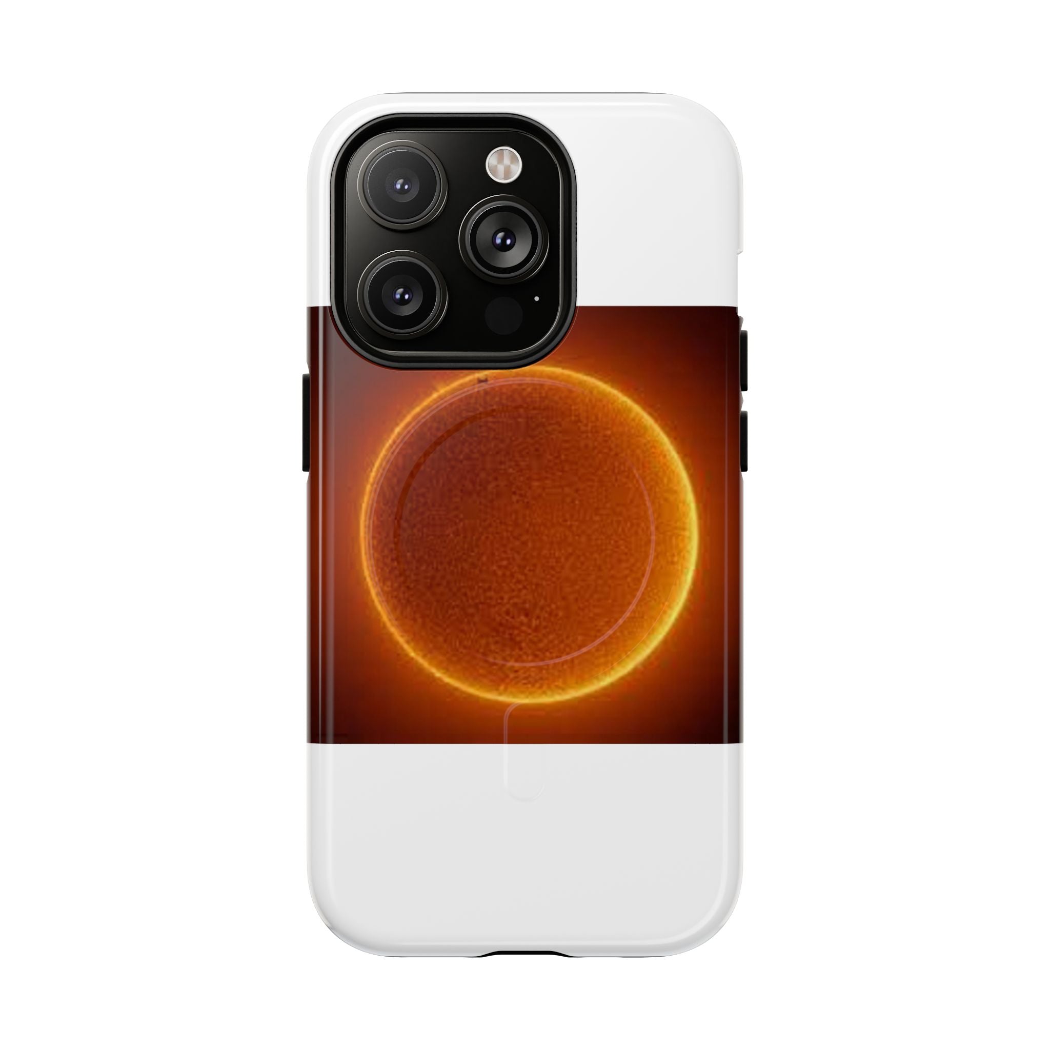 Coque de téléphone luminescente pour éclipse solaire | Coque magnétique résistante