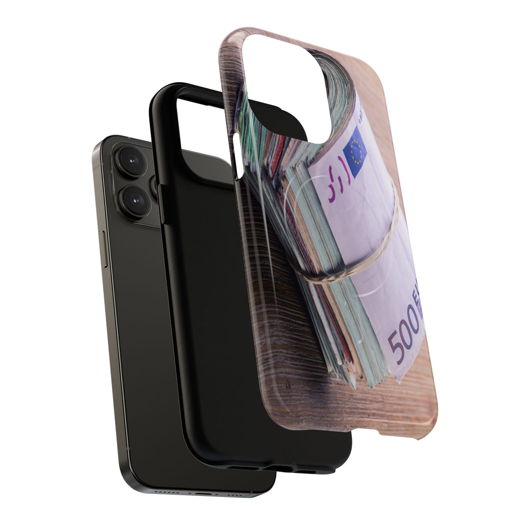 Stack of Euro Banknotes Phone Case | Money Roll iPhone Case, Cash Print