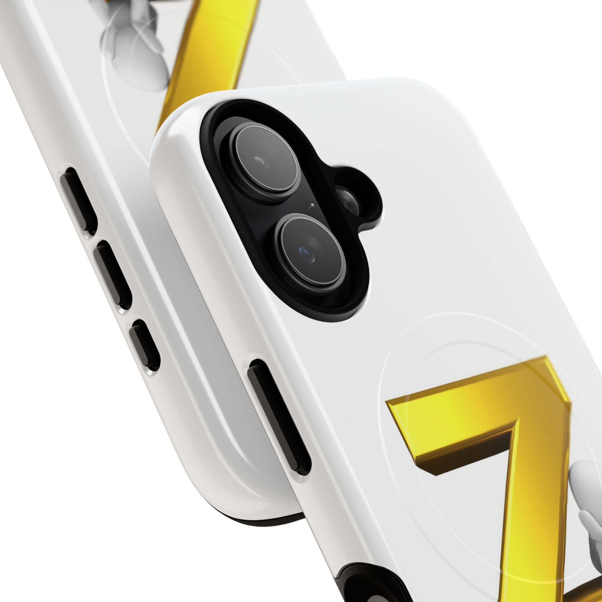Gold 3D Letter Z Phone Case | Tough Magnetic Case, Monogram Initial