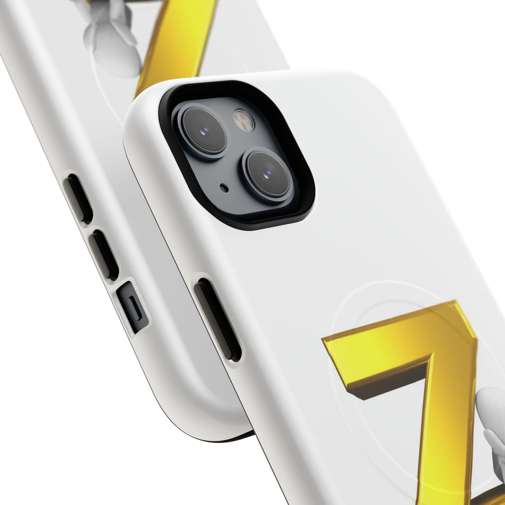 Gold 3D Letter Z Phone Case | Tough Magnetic Case, Monogram Initial