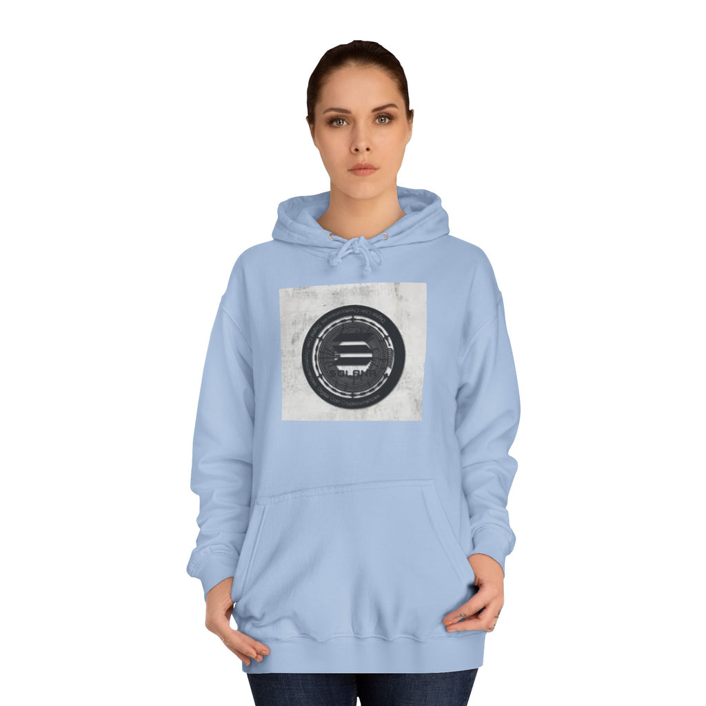 Solana Cryptocurrency Coin Hoodie | Retro Music Graphic