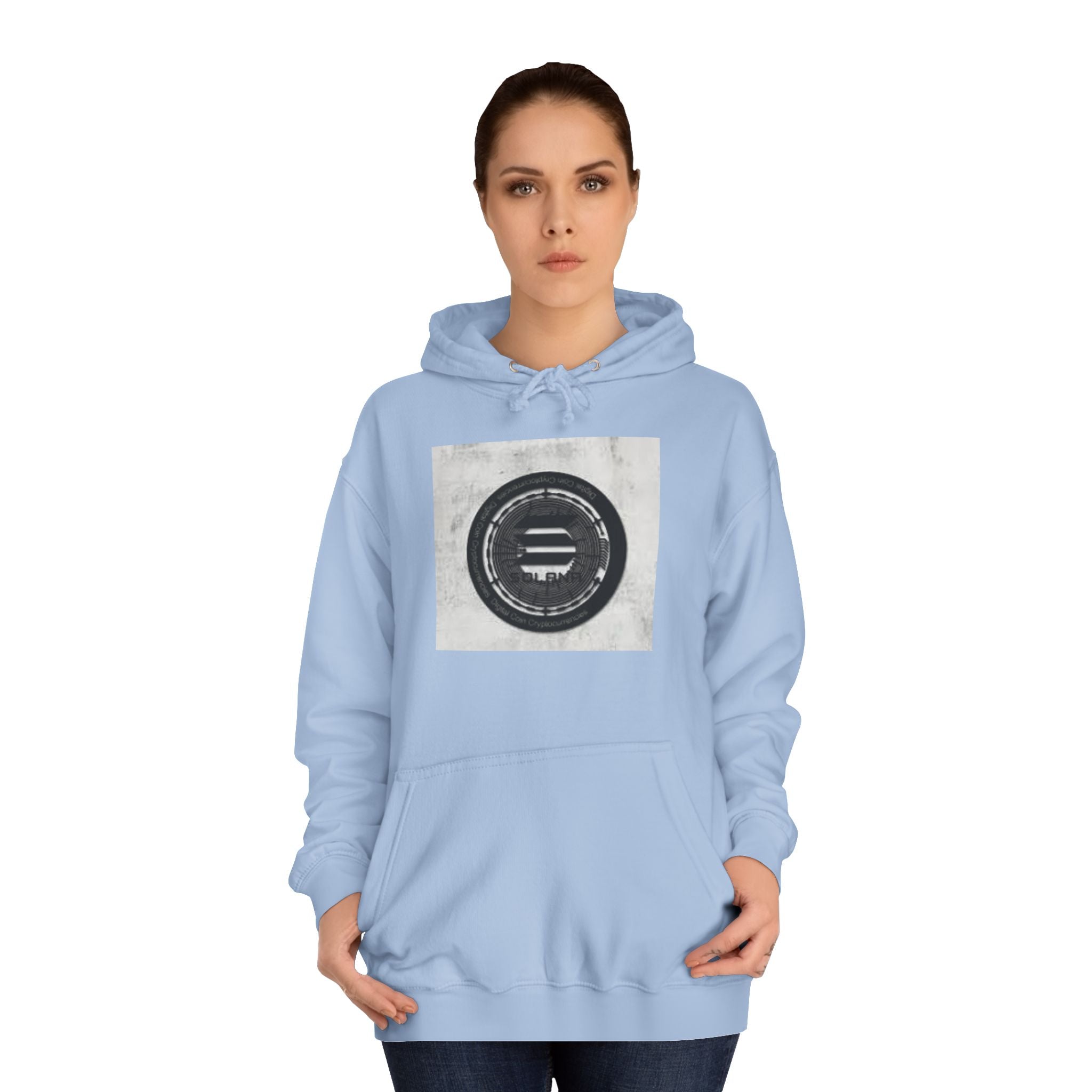 Solana Cryptocurrency Coin Hoodie | Retro Music Graphic