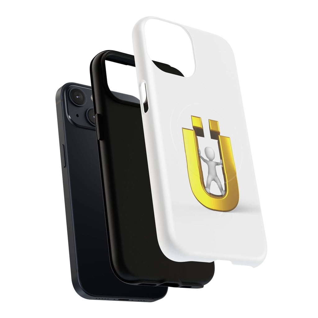 Gold Letter Ü Logo phone case | Tough Magnetic Case