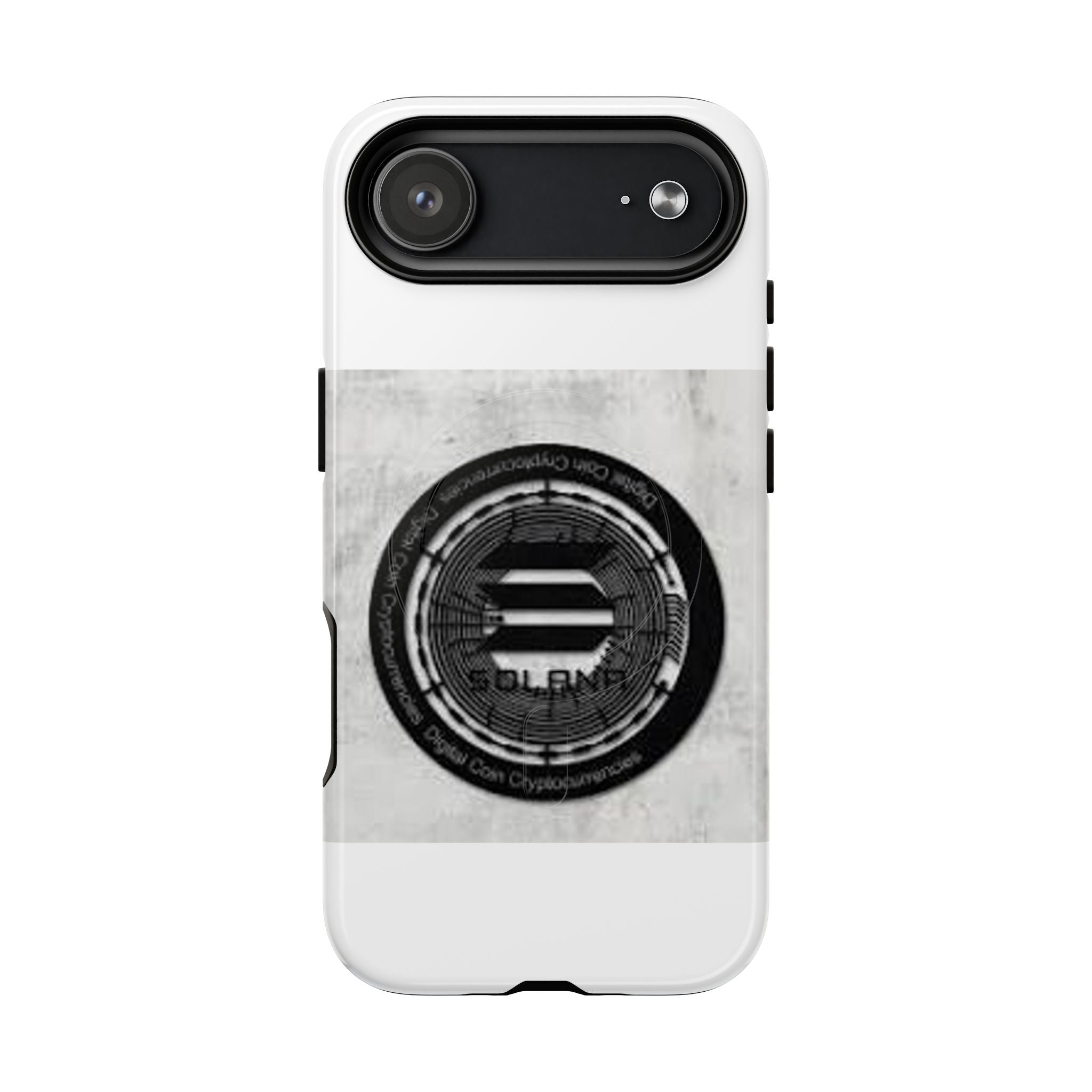Coque de téléphone Solana Crypto Coin | Coque magnétique robuste