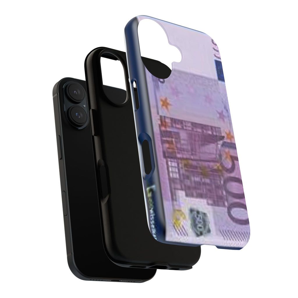 500 Euro Banknote Phone Case | Tough Magnetic Case, Money Print iPhone Cover