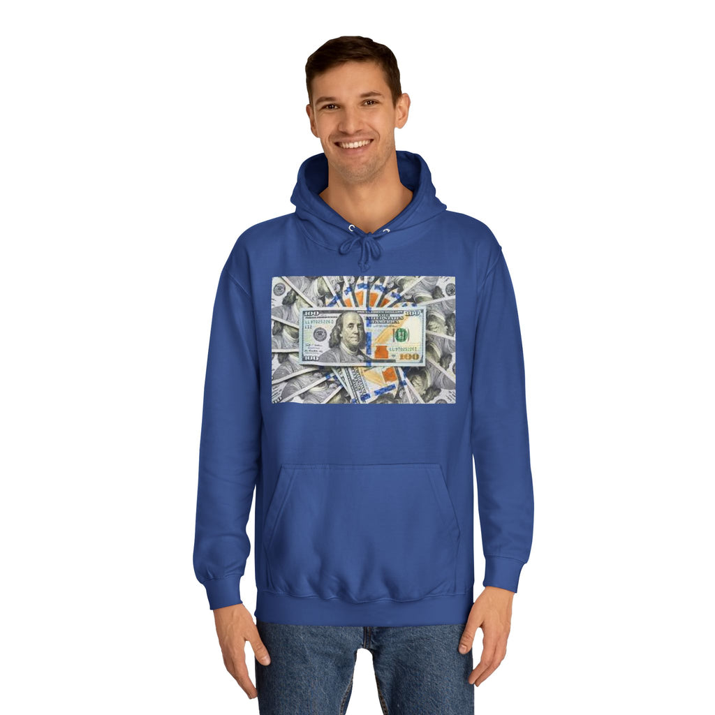 Hundred Dollar Bill Hoodie | Money Graphic Sweatshirt