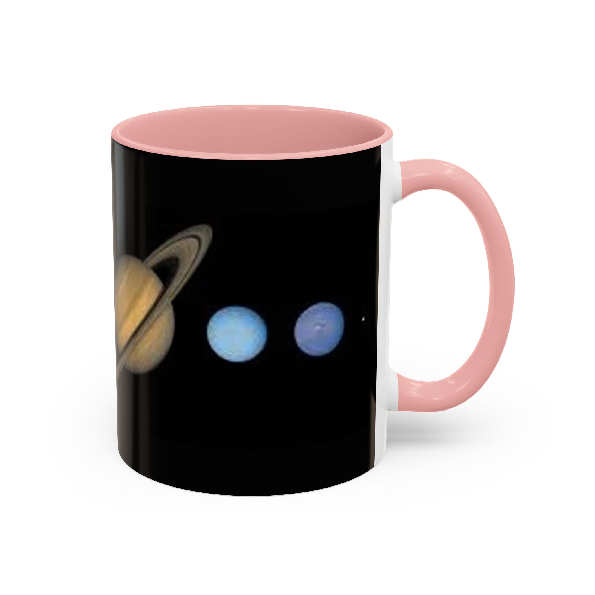 Planeten-Sonnensystem-Tasse | Akzent-Kaffeetasse mit Saturn und Jupiter