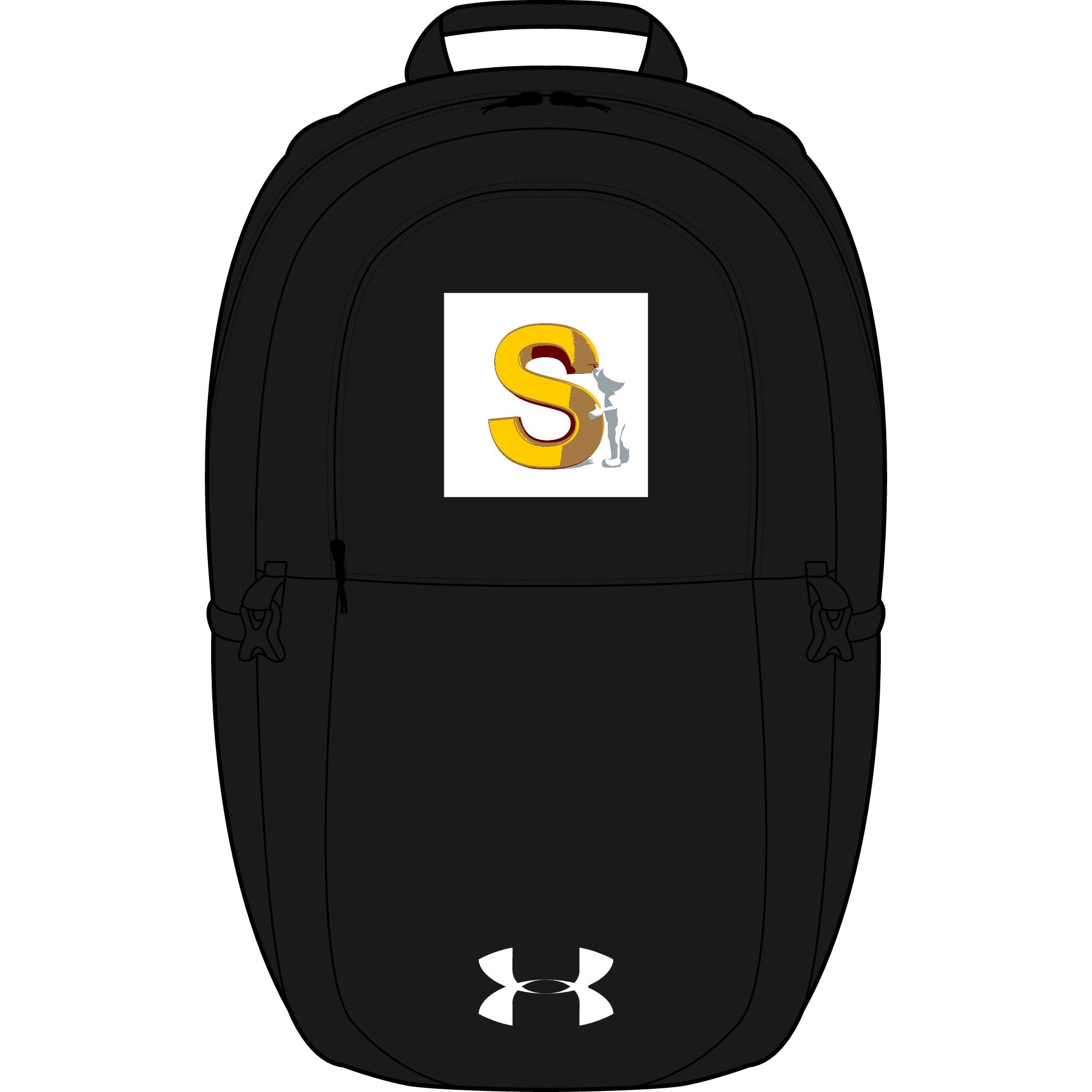 S Monogram with Floral Accent Backpack | Embroidered Under Armour All Sport