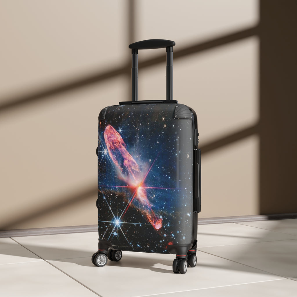 Cosmic Nebula Suitcase | Galaxy Travel Luggage