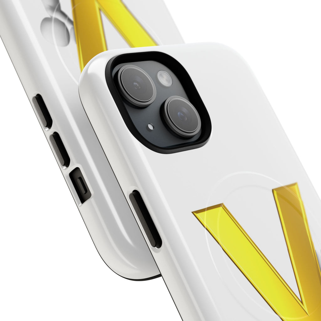 Gold Letter Y phone case | Tough Magnetic Cases