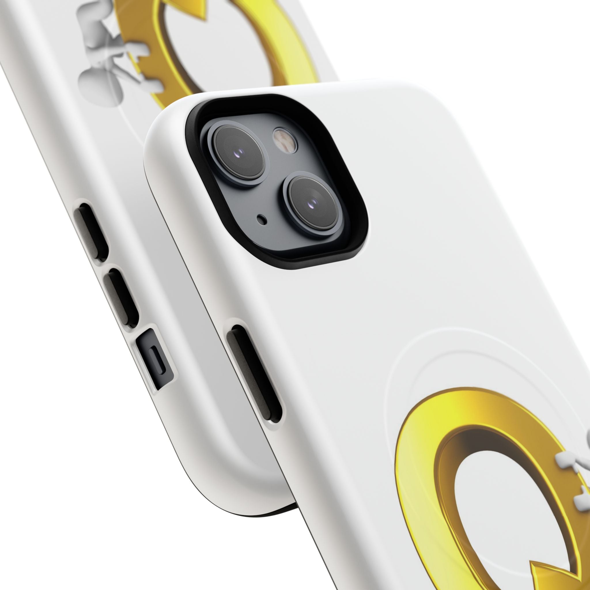 Gold Letter Q design phone case | Magnetic Tough Case
