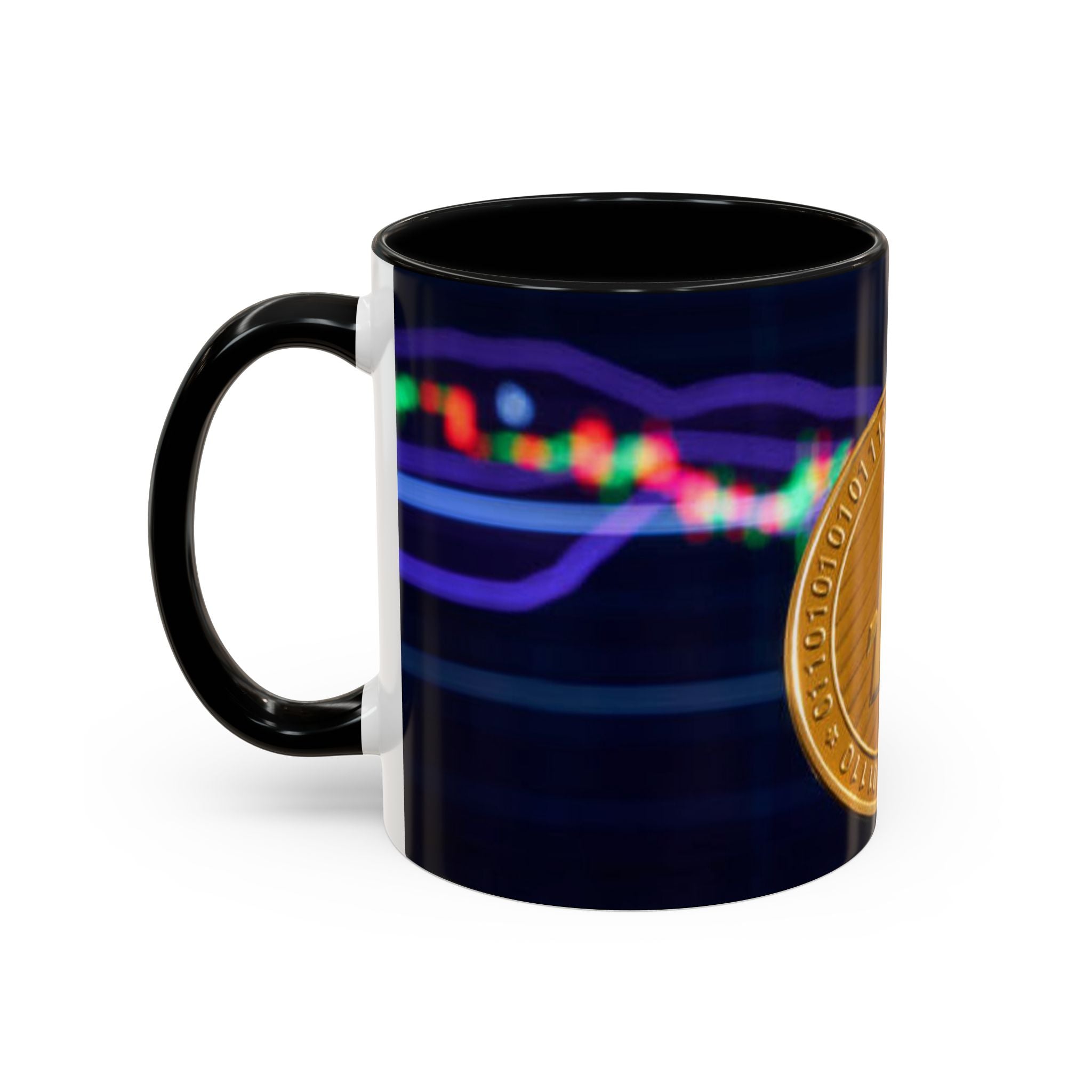 Litecoin Crypto Coin mug | Accent Coffee Mug