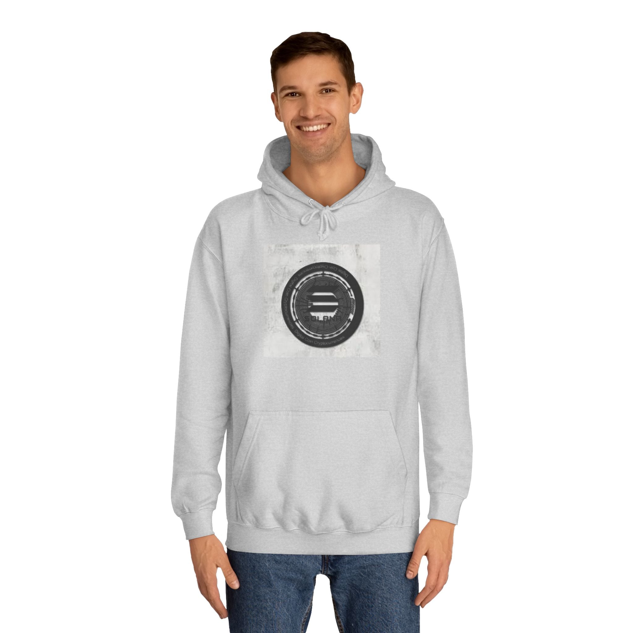 Solana Cryptocurrency Coin Hoodie | Retro Music Graphic
