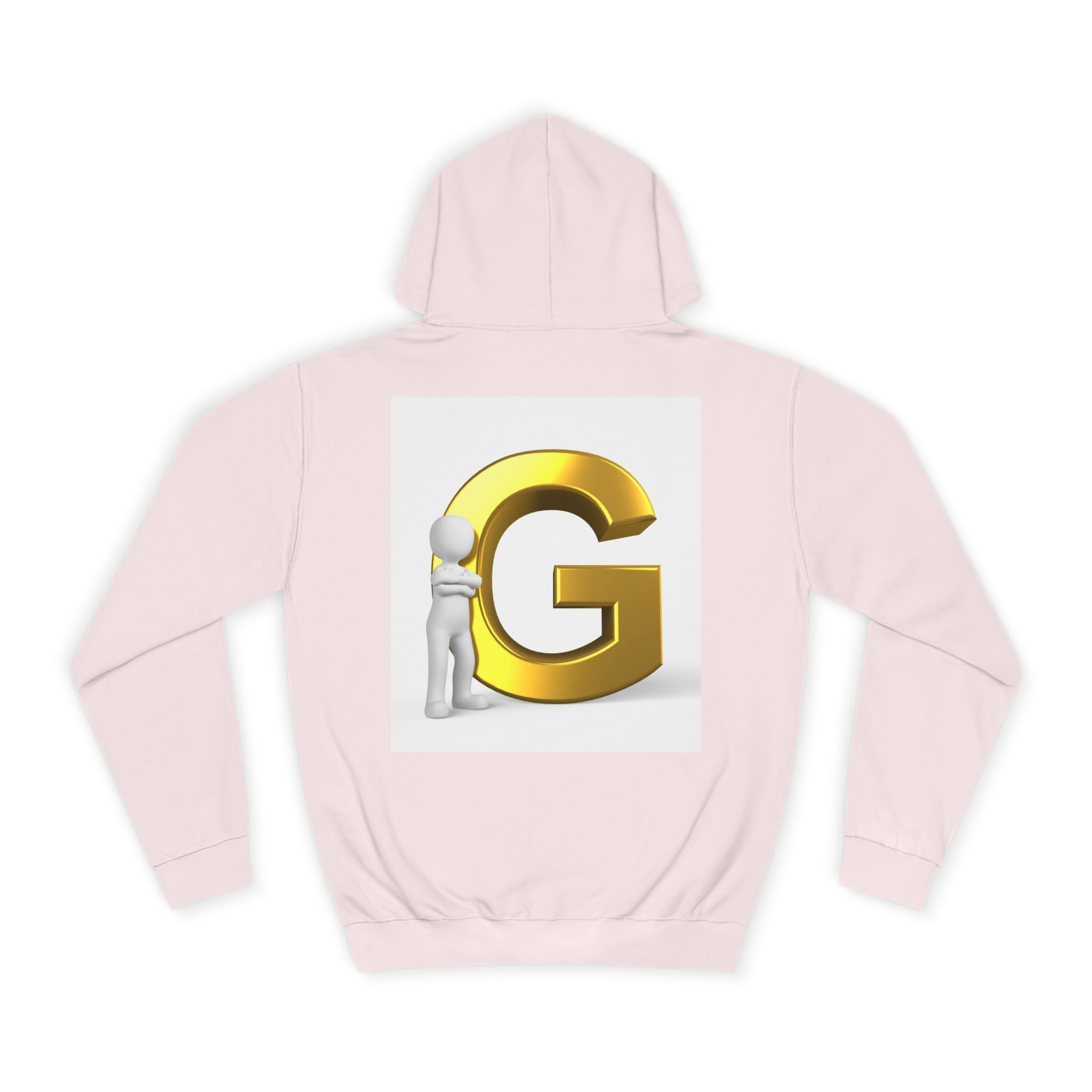 Gold Letter G Hoodie | Initial G Monogram sweatshirt