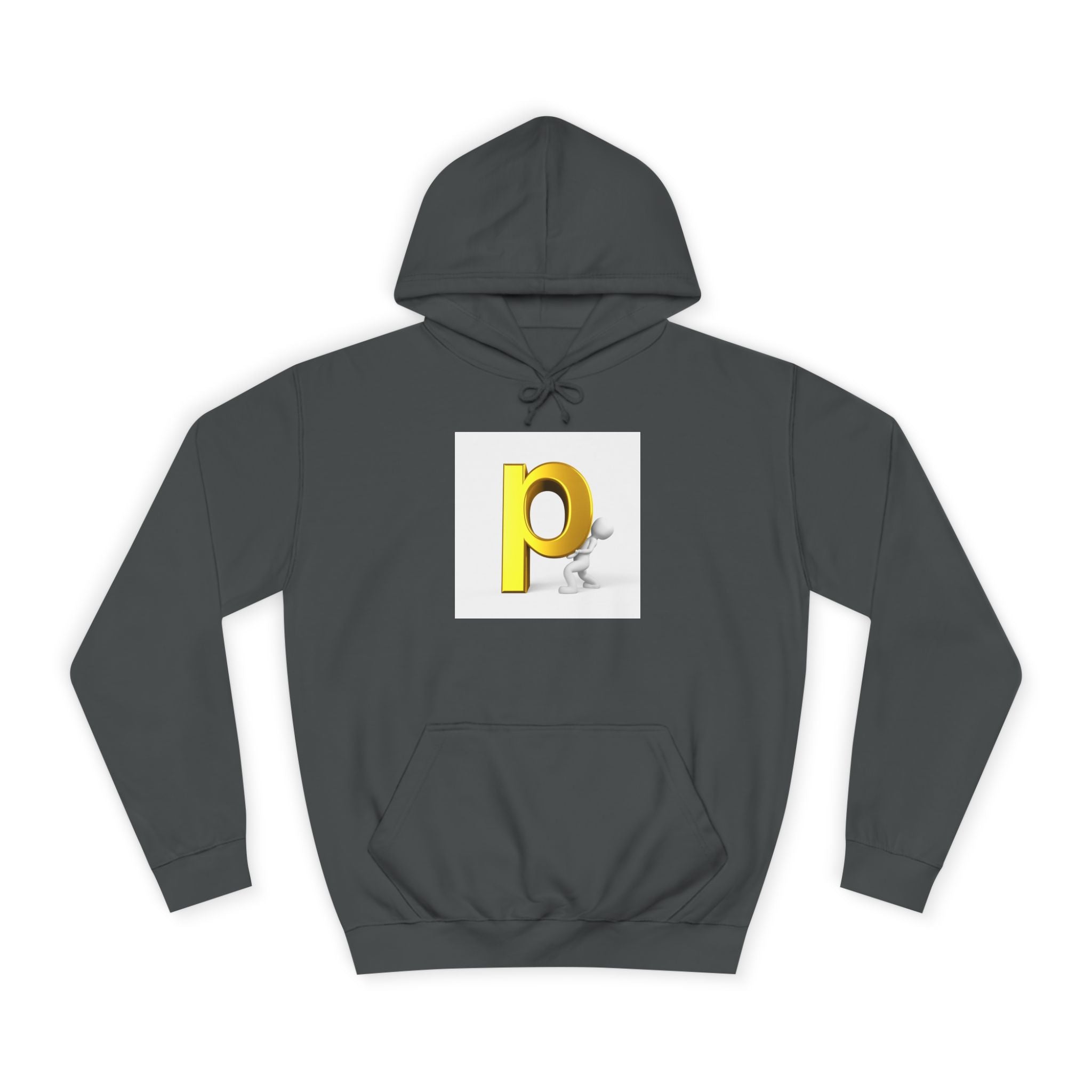 Sweat à capuche lettre P 3D | Pull Monogramme initiale P