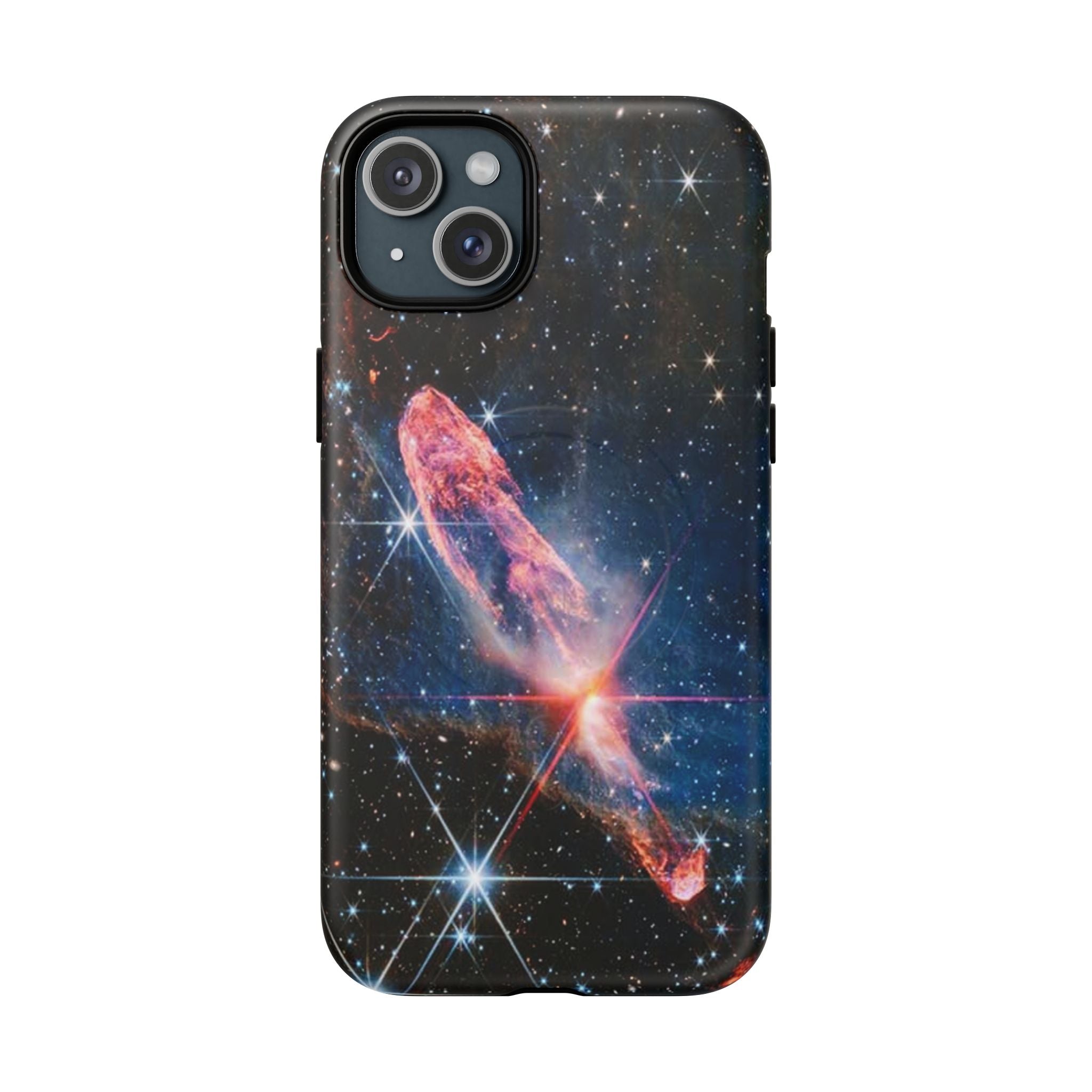 Coque de téléphone Nébuleuse Cosmique | Coque magnétique robuste, motif Galaxie spatiale