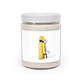 3D Figure Building Letter i Candle