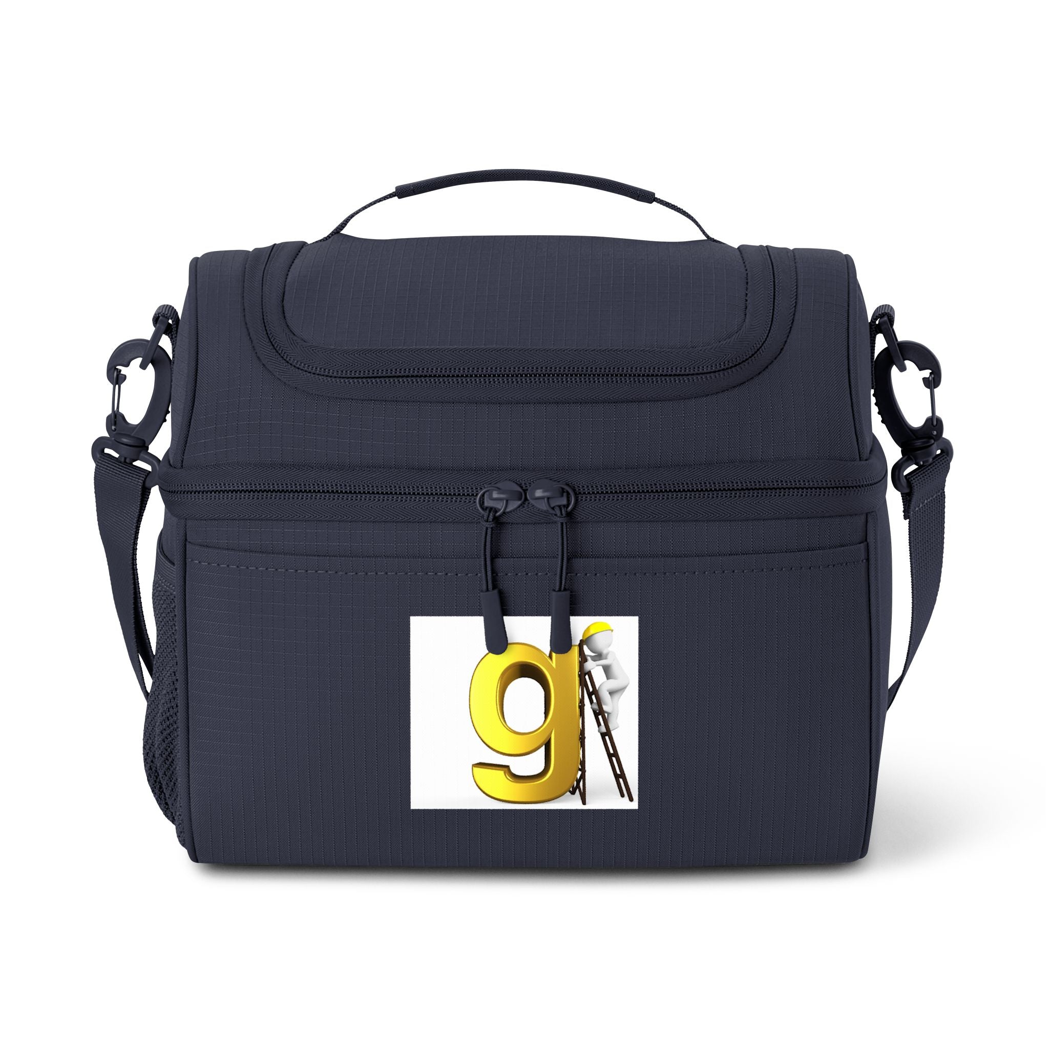 Yellow Letter G Graphic Cooler Bag | Monogram Initial Cooler