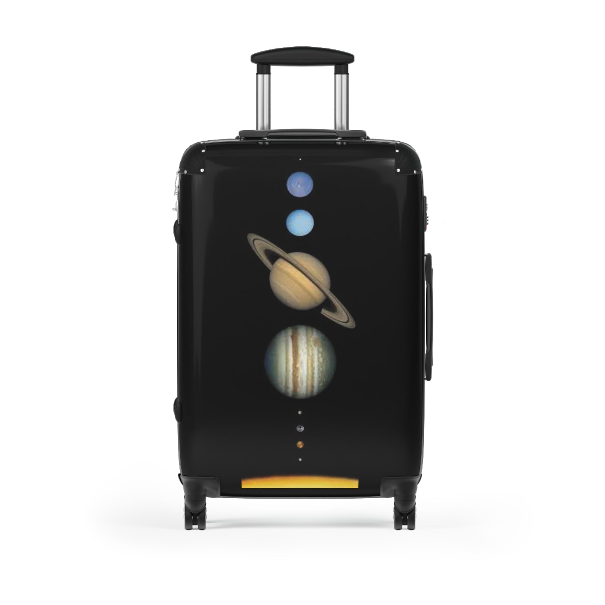 Vintage Planets Solar System Suitcase | Space Travel Luggage
