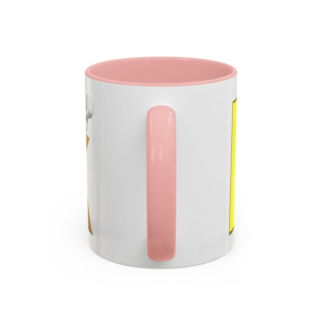 Tasse à café avec lettre K dorée | Tasse à anse colorée 325 ml ou 443 ml