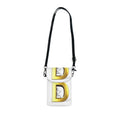 Gold Letter D Phone Wallet | Small Cell Phone Wallet