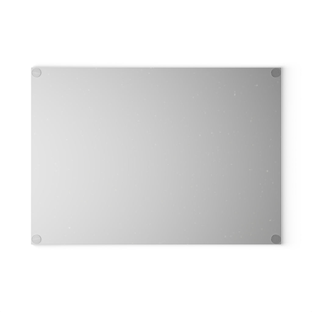 Black Speckled Pattern Glass Cutting Board | Tempered Kitchen Countertop Protector