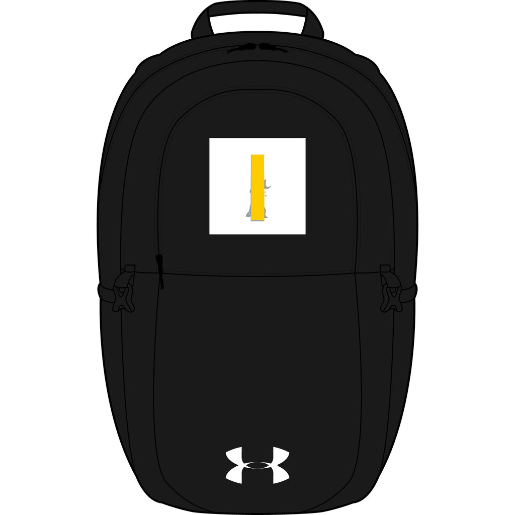 Yellow Letter i Illustration Backpack | Embroidered Patch