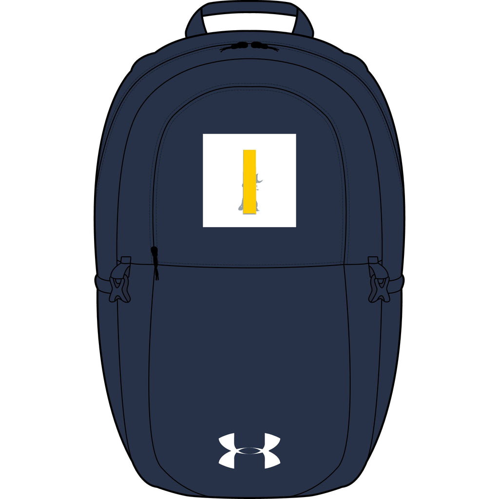Yellow Letter i Illustration Backpack | Embroidered Patch