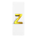 Gold Letter Z Initial Yoga Mat | Monogram Rubber Yoga Mat