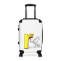 Yellow Letter R Breakdance Character Suitcase | Personalized Luggage Cover
