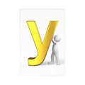 Letter Y Postcards (7 pcs)