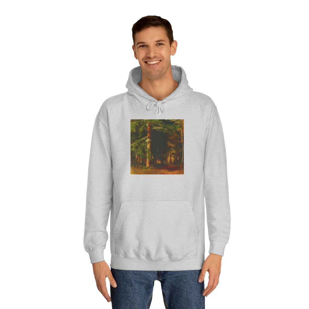 Forest Painting Hoodie | Vintage Woodland Trees Sweatshirt