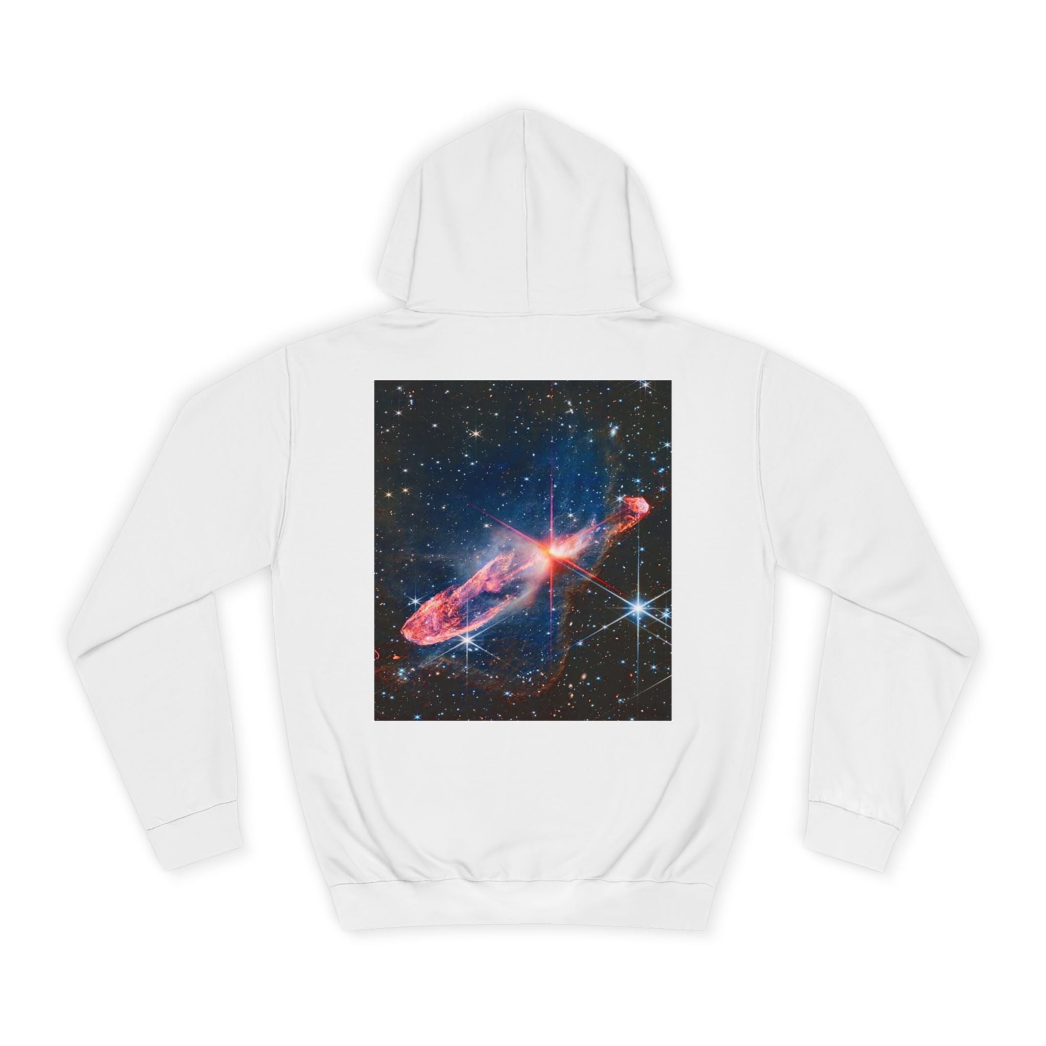 Nebula Space Photo Hoodie | Cosmic Galaxy Stars Astronautic Design