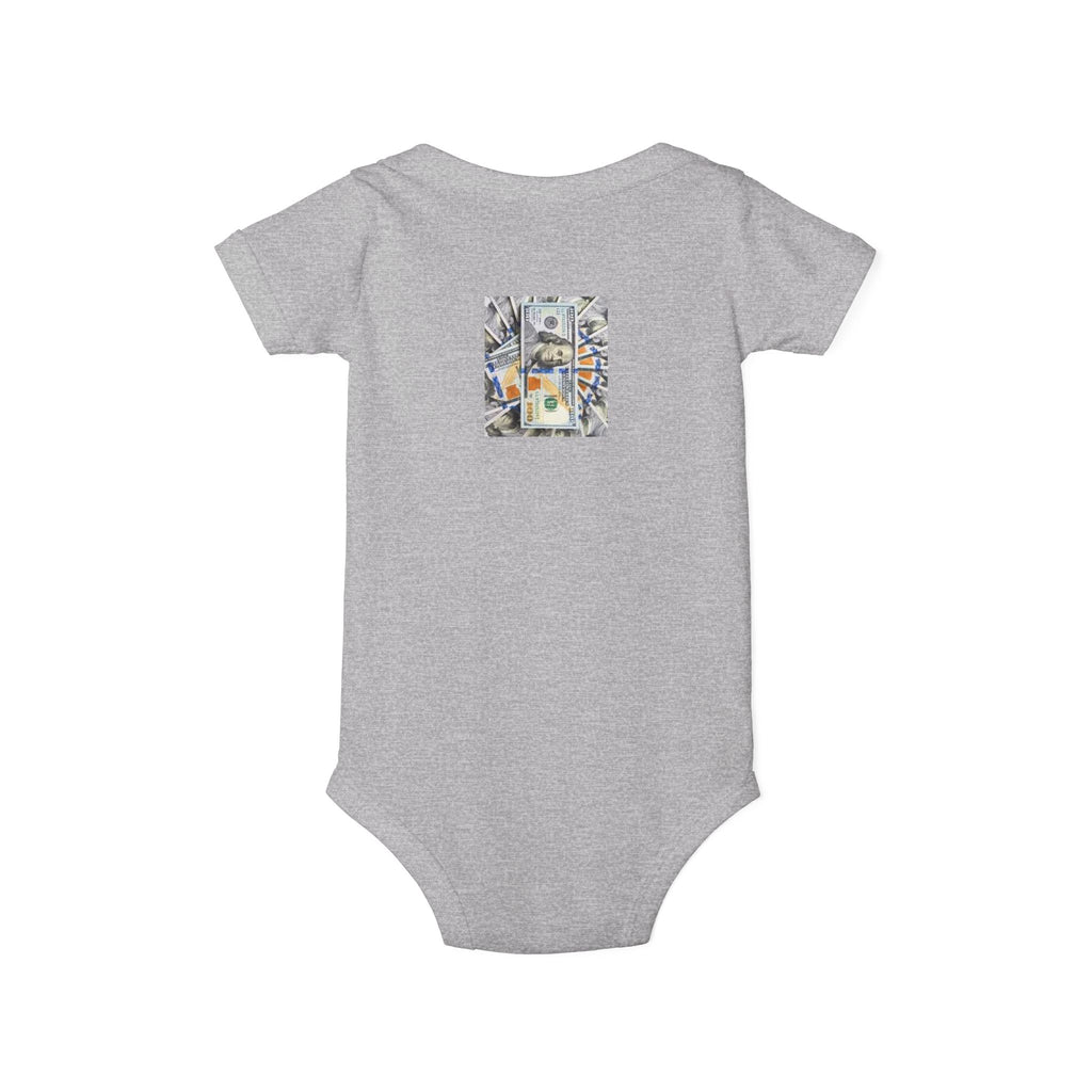 Money Infant Jersey One Piece | Modern Art Baby Bodysuit