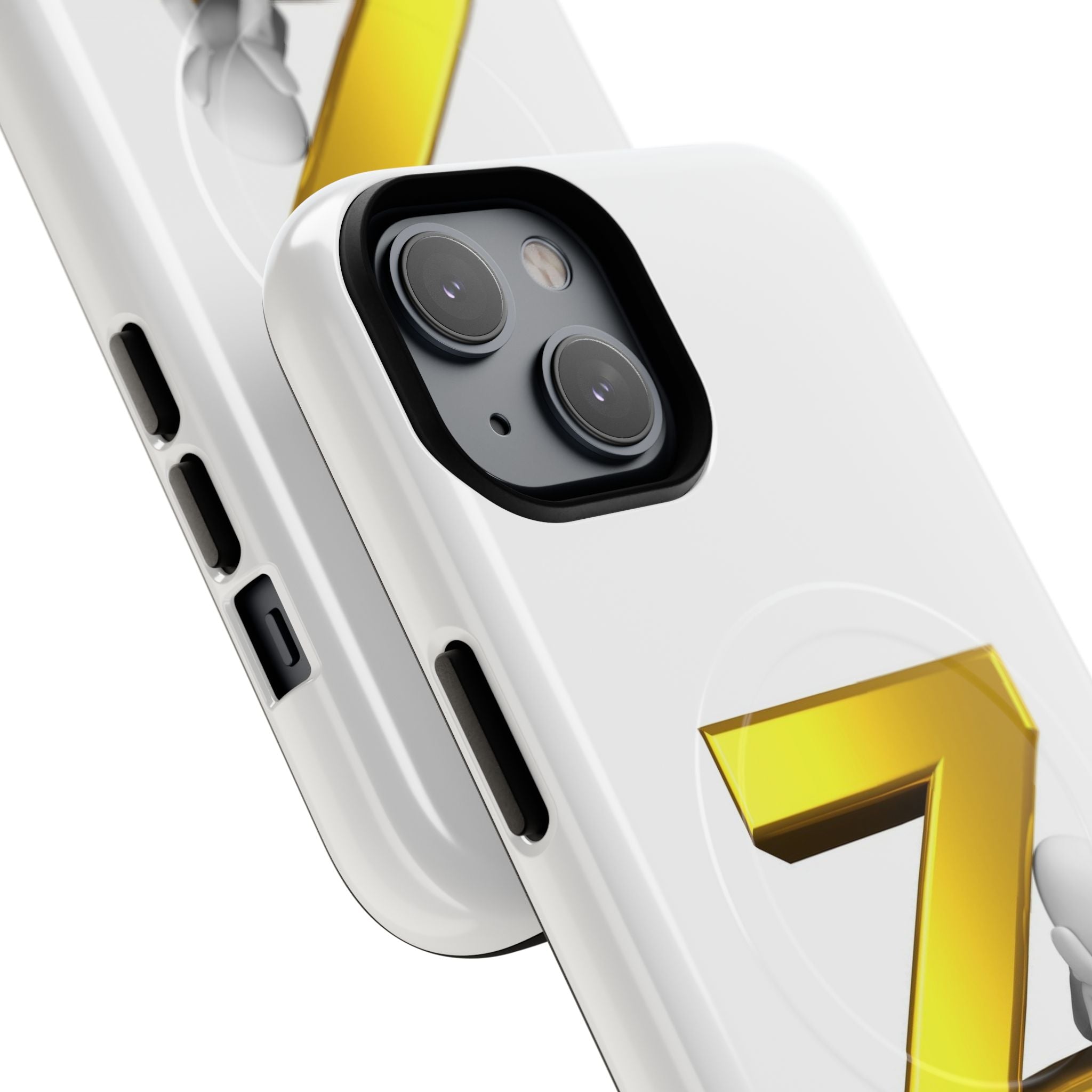 Gold 3D Letter Z Phone Case | Tough Magnetic Case, Monogram Initial