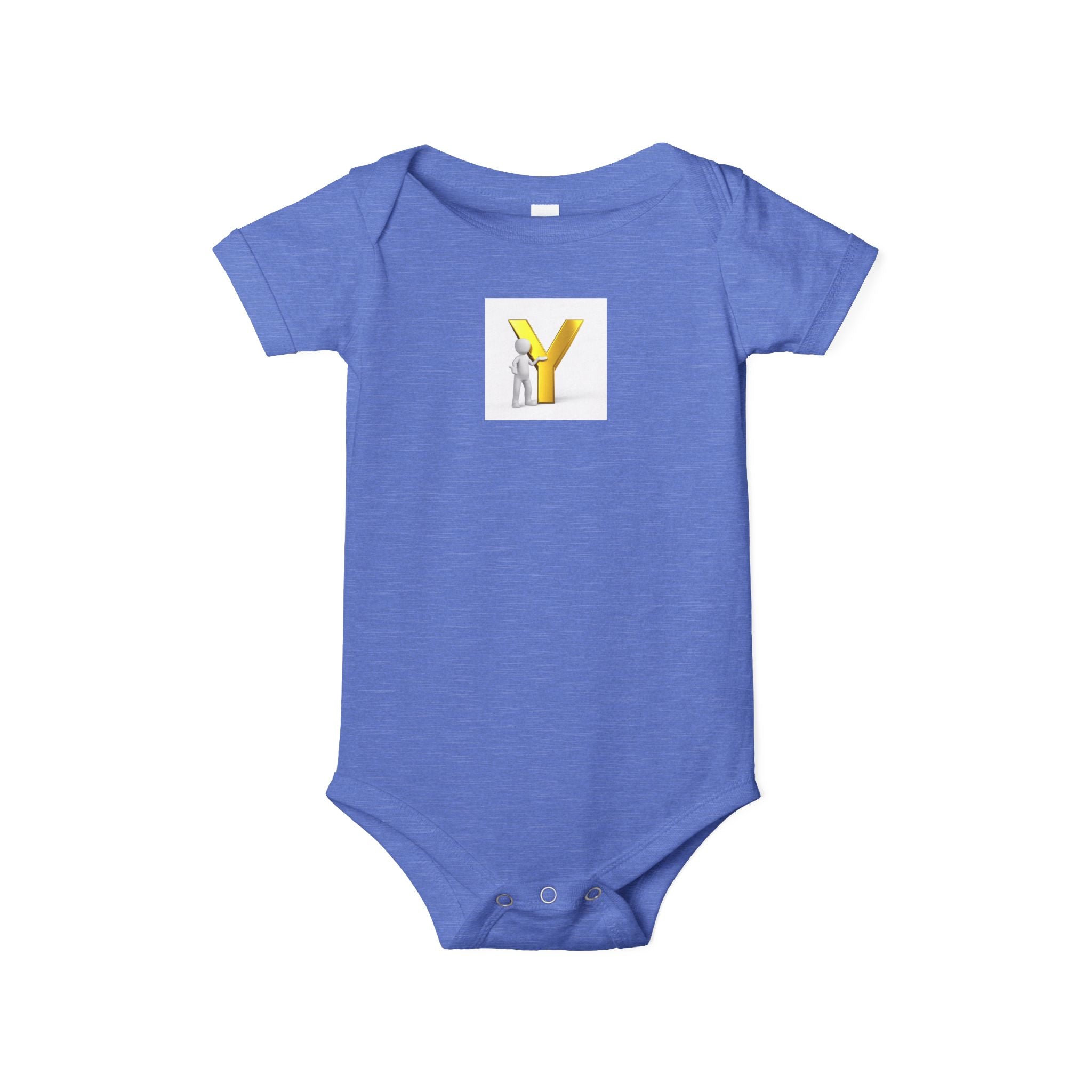 Body Bébé Jaune Lettre Y | Monogramme Body Bébé