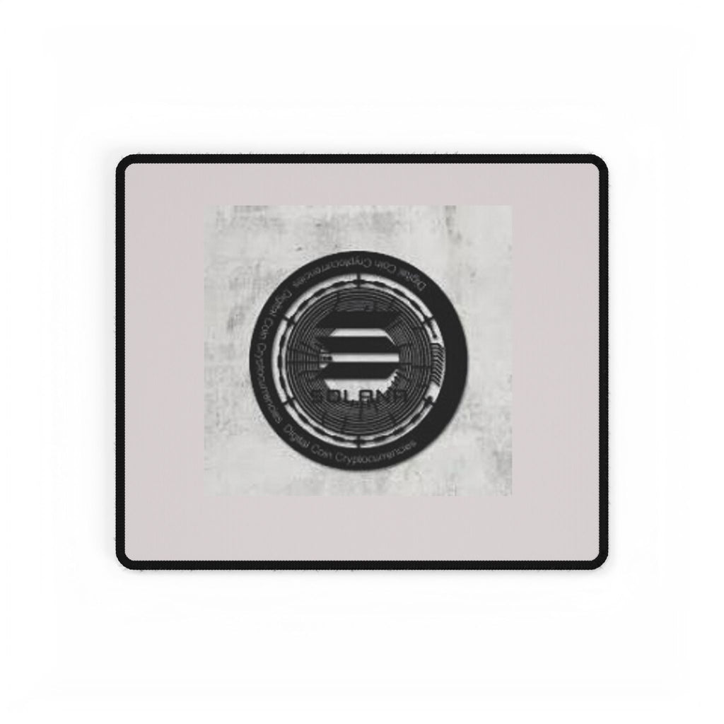 Solana Cryptocurrency Emblem Desk Mat | Wealth Logo Mousepad