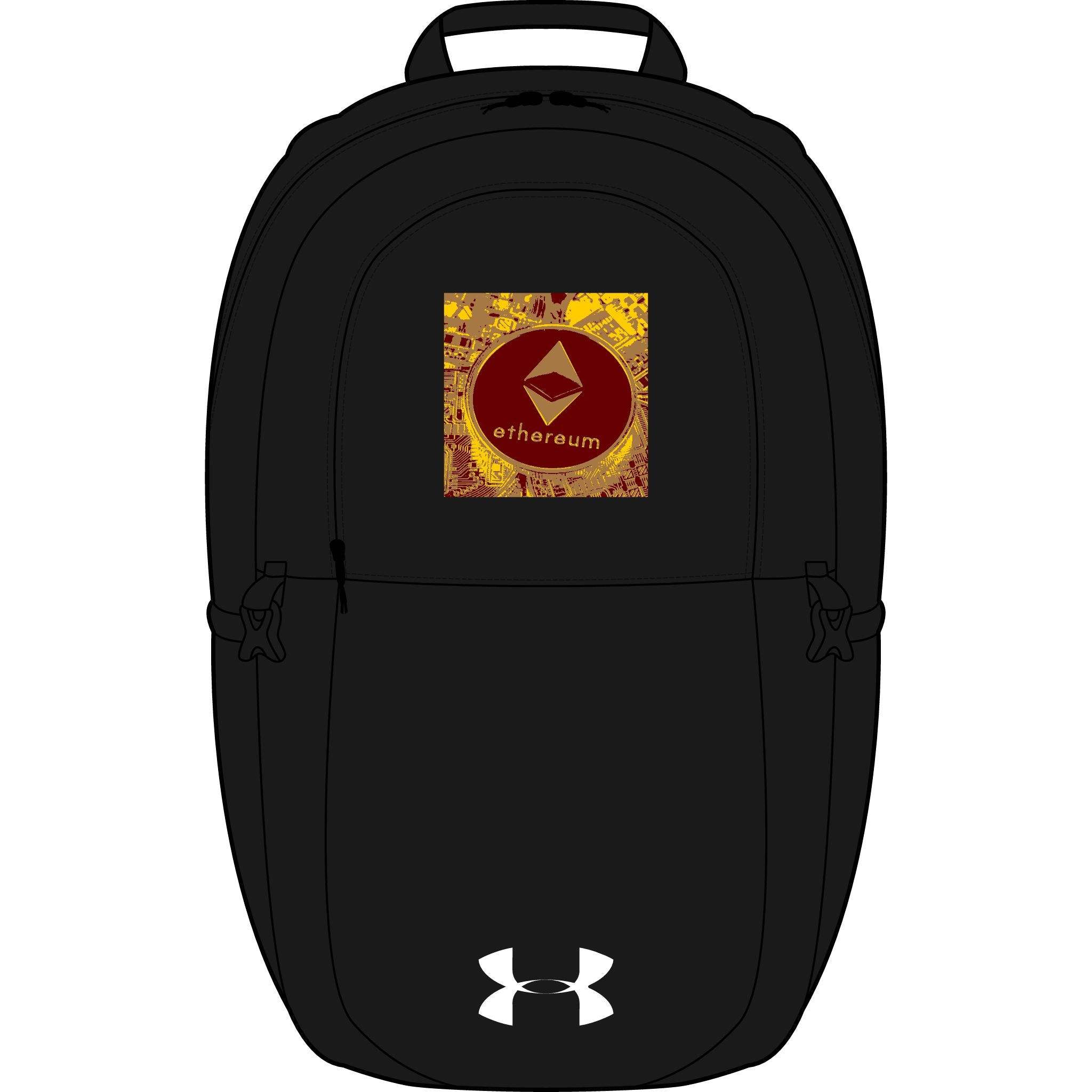 Ethereum Cryptocurrency Embroidery Backpack | Under Armour All Sport Backpack