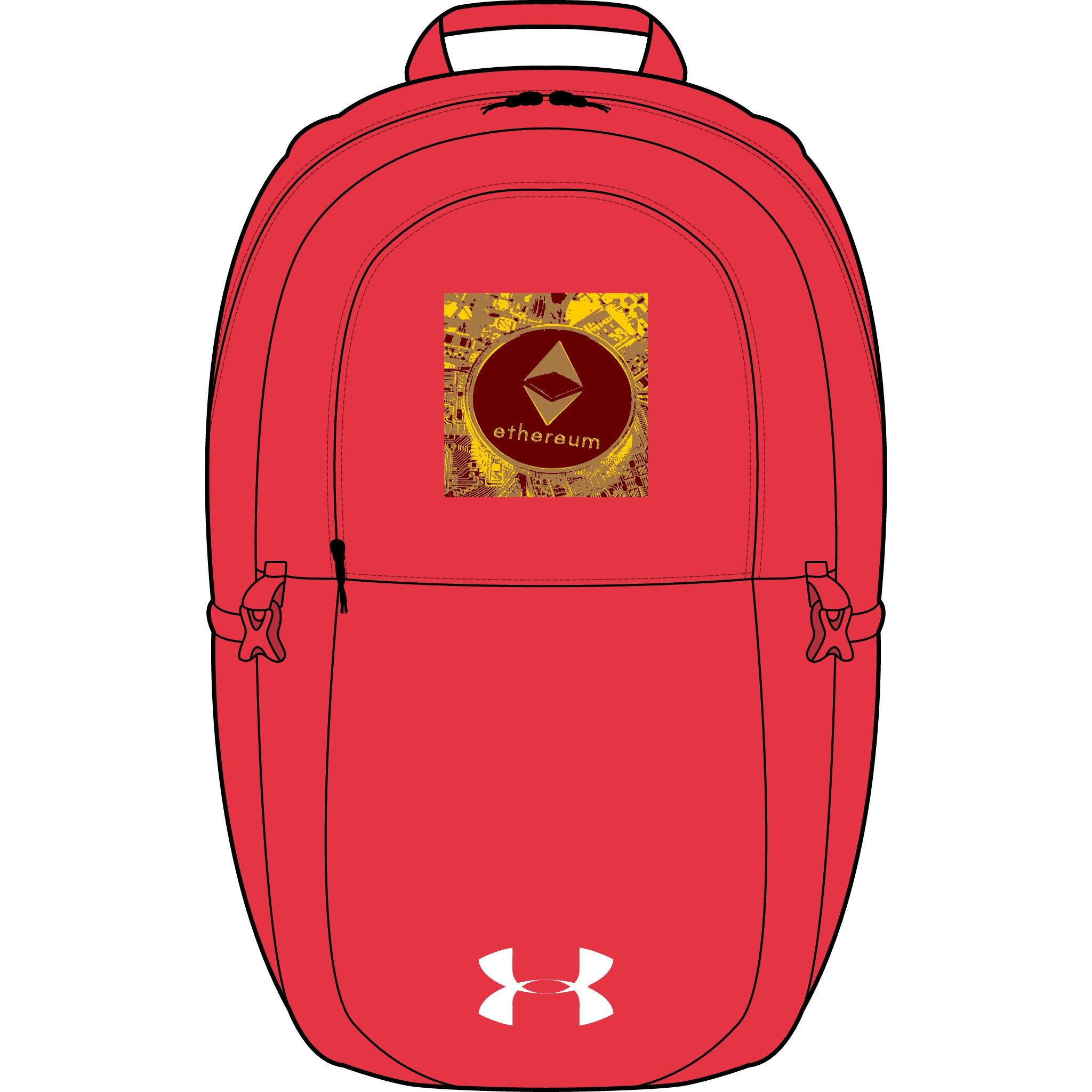 Ethereum Kryptowährung Bestickter Rucksack | Under Armour All Sport Rucksack