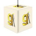 Golden Letter G Cube Lamp | Personalized Initial Light