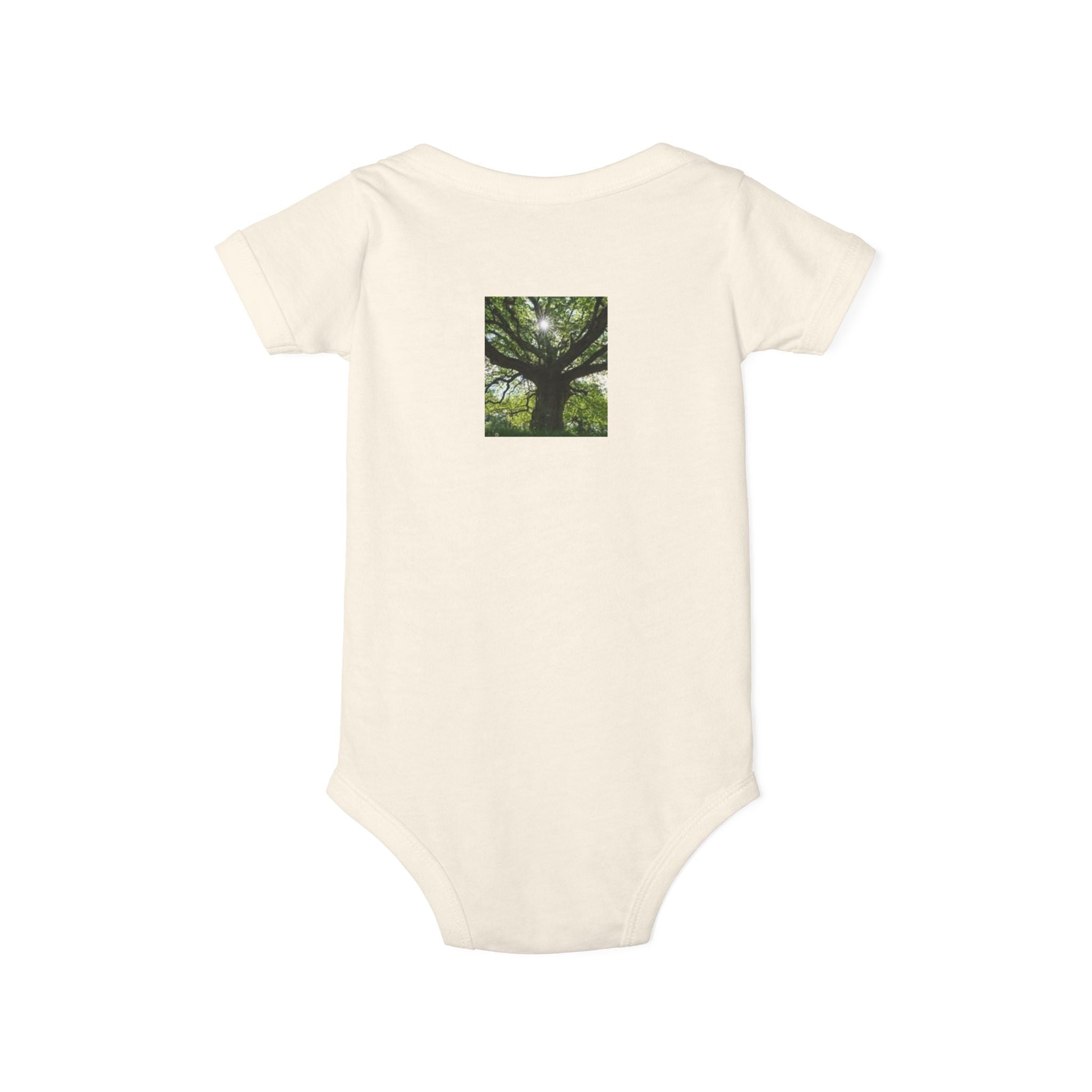 Majestic Oak Tree Infant Onesie | Tree Photo Baby Bodysuit