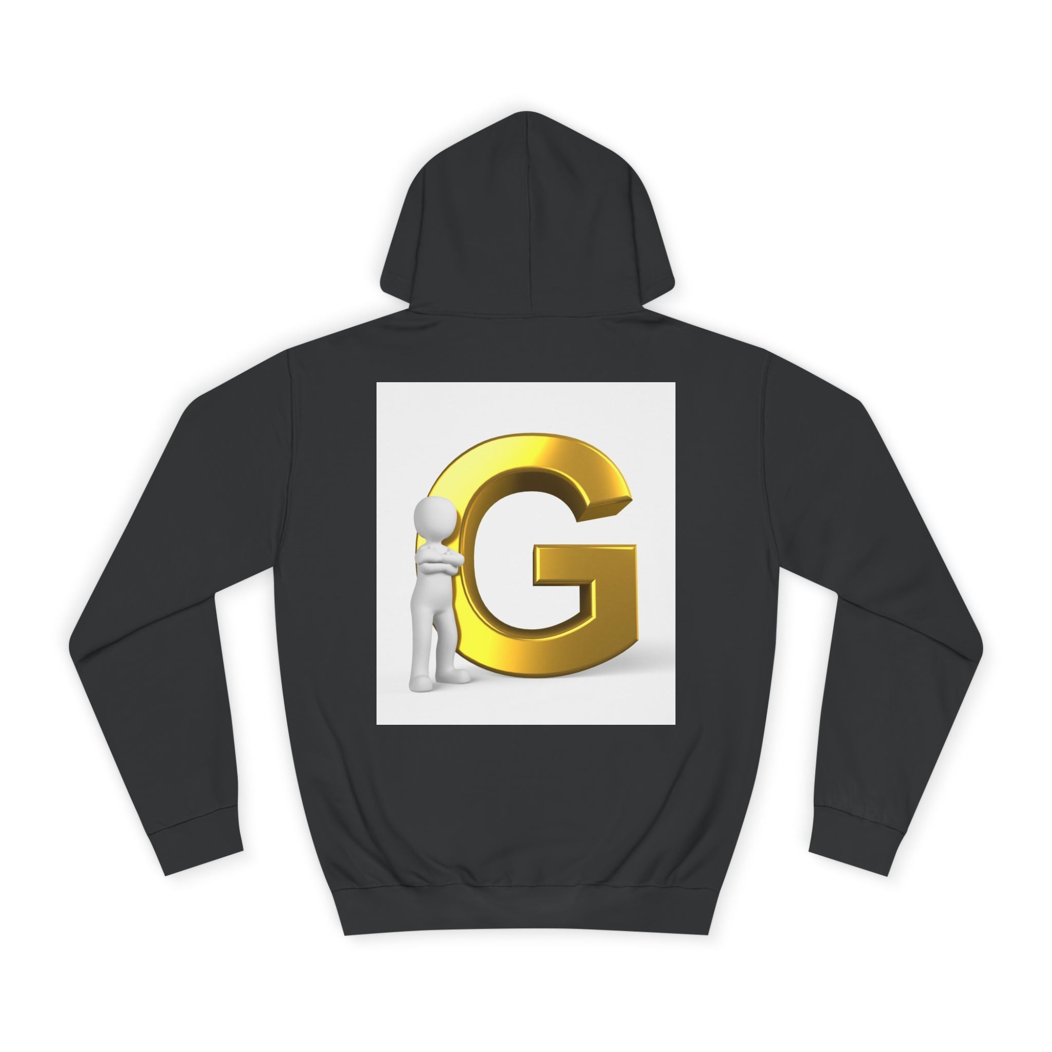 Gold Letter G Hoodie | Initial G Monogram sweatshirt