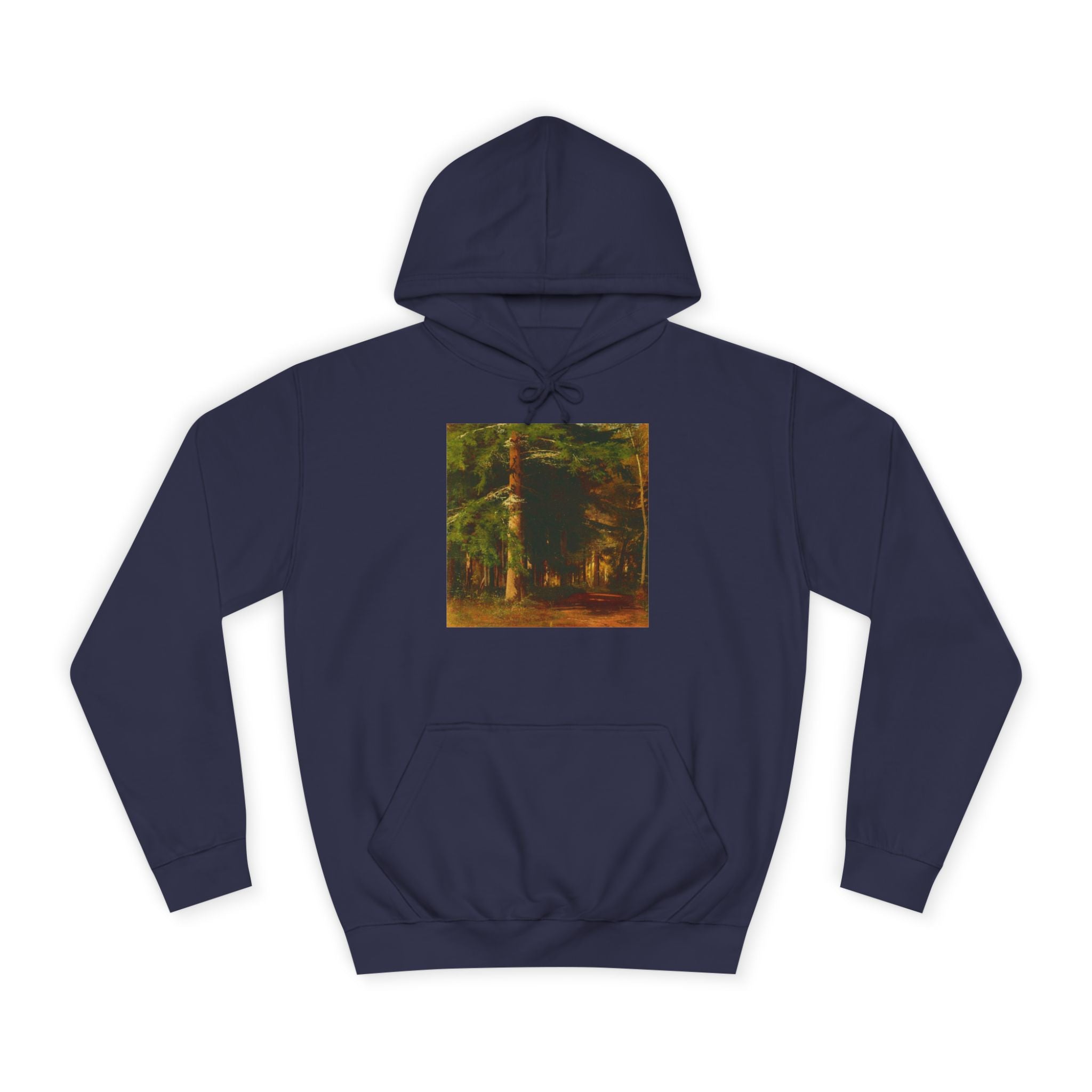 Sweat à capuche motif Forêt | Sweat-shirt vintage Arbres des bois
