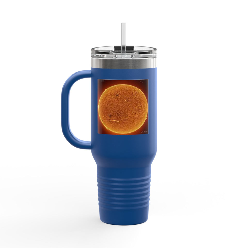 Sun Photo Travel Mug 40oz | Solar Disc Stainless Insulated Tumbler