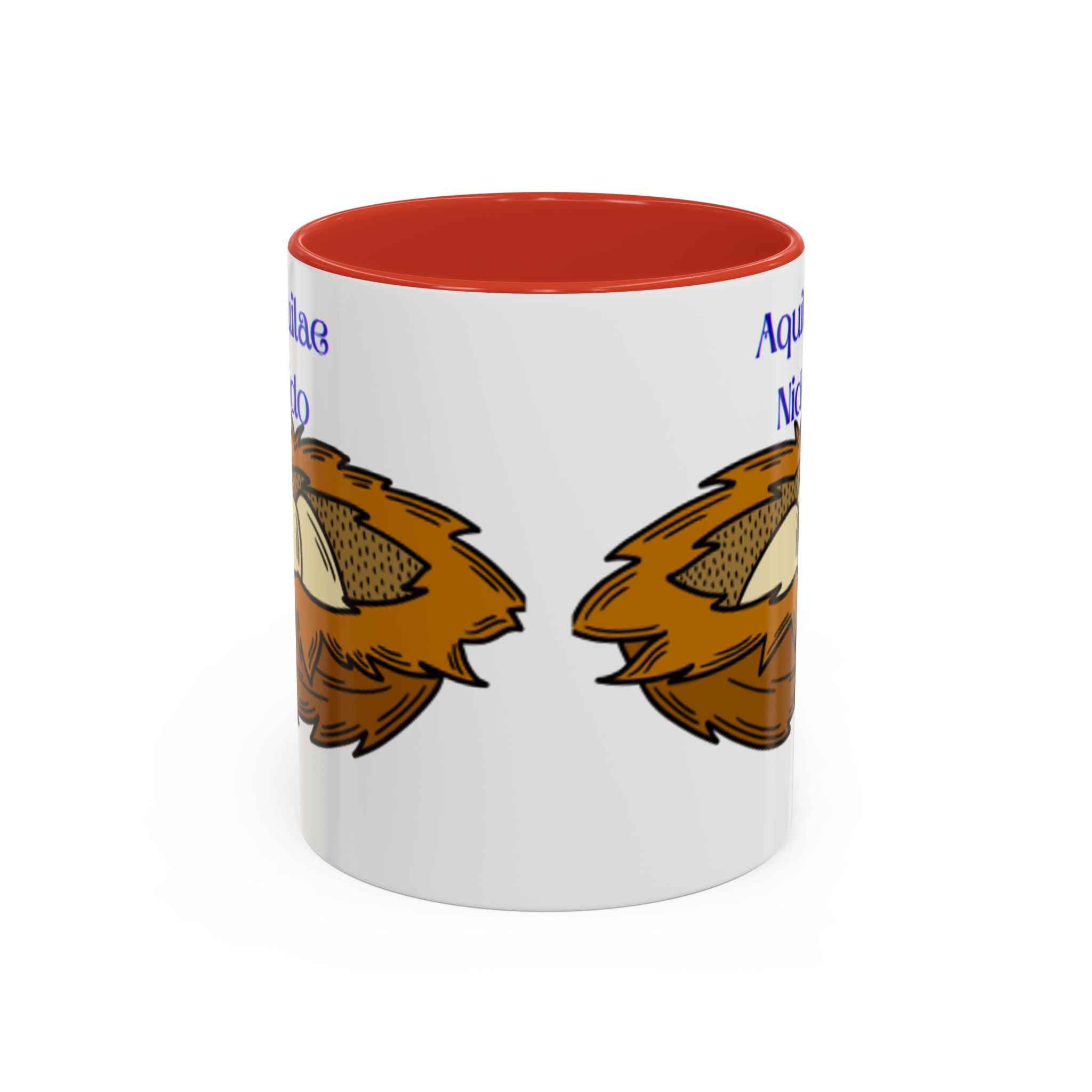 Mug illustré Nid d'Aquilae | Mug à Anse Colorée 11 oz 15 oz