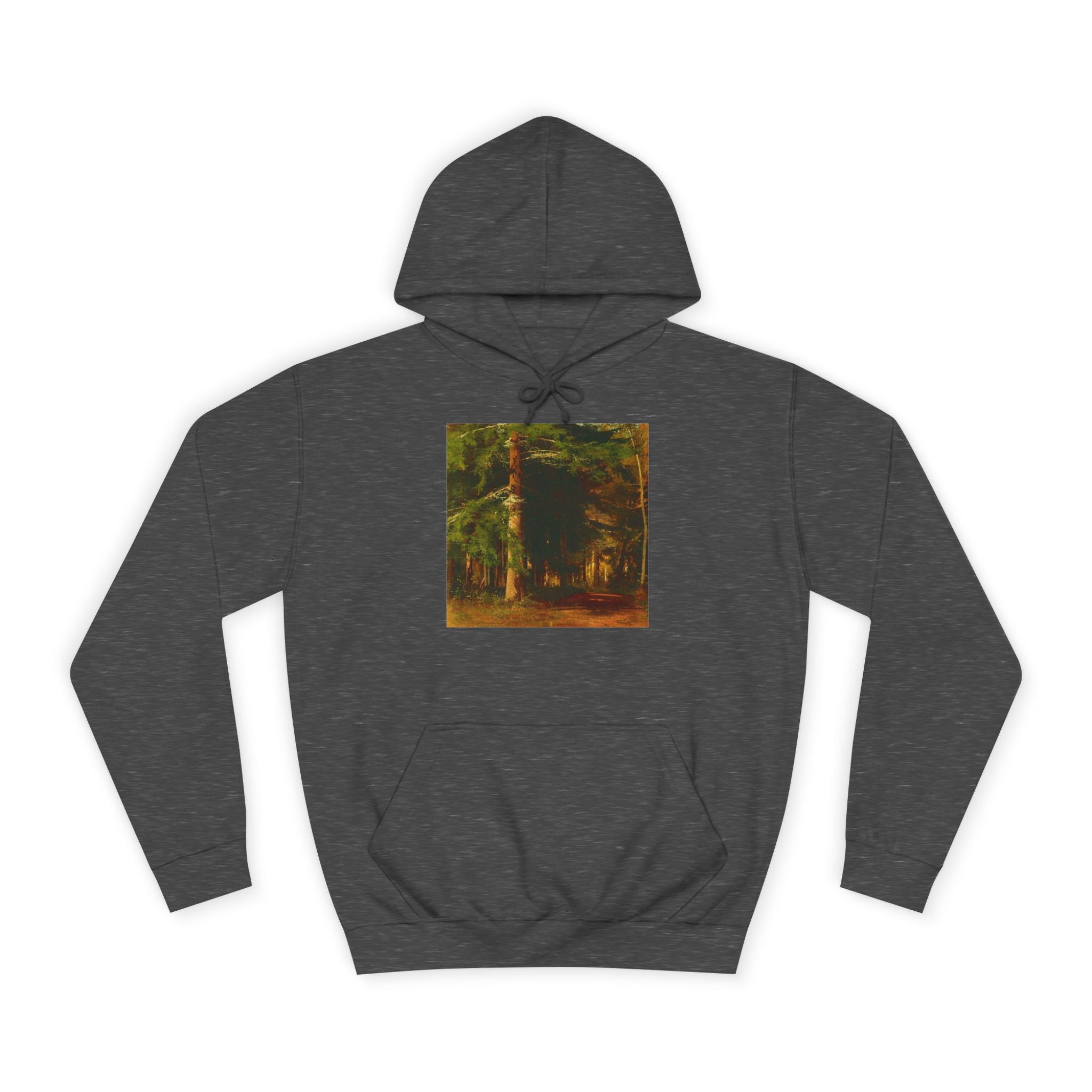 Sweat à capuche motif Forêt | Sweat-shirt vintage Arbres des bois